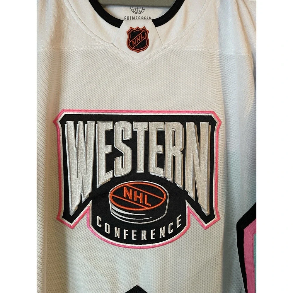 Men's 56 NWOT Edmonton Oilers Connor McDavid #97 Adidas 2023 All-Star Jersey